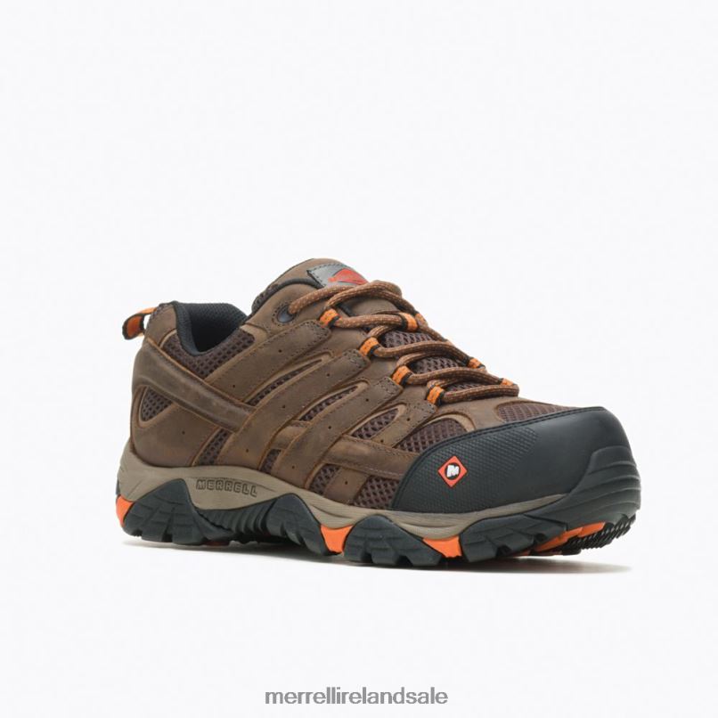 Moab Vertex Vent Comp Toe Work Shoe (J11119) Merrell Men BX26T372 Clay Shoes