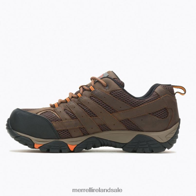 Moab Vertex Vent Comp Toe Work Shoe (J11119) Merrell Men BX26T372 Clay Shoes
