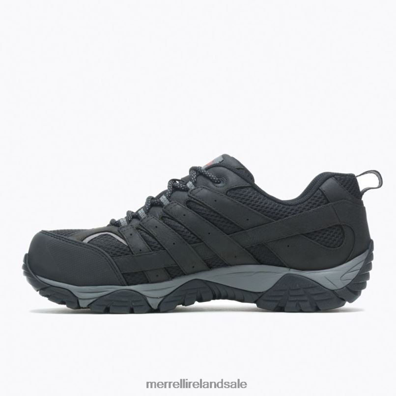 Moab Vertex Vent Comp Toe Work Shoe (J36461) Merrell Men BX26T371 Black Shoes