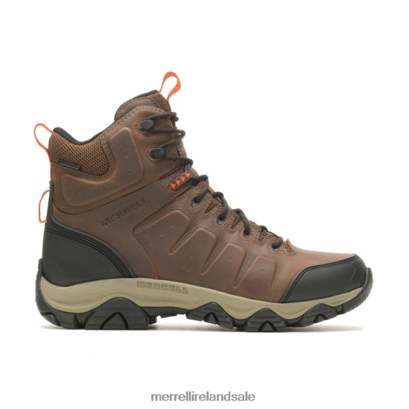 Phaserbound 2 Mid Waterproof SR (J005057) Merrell Men BX26T556 Earth/Orange Shoes