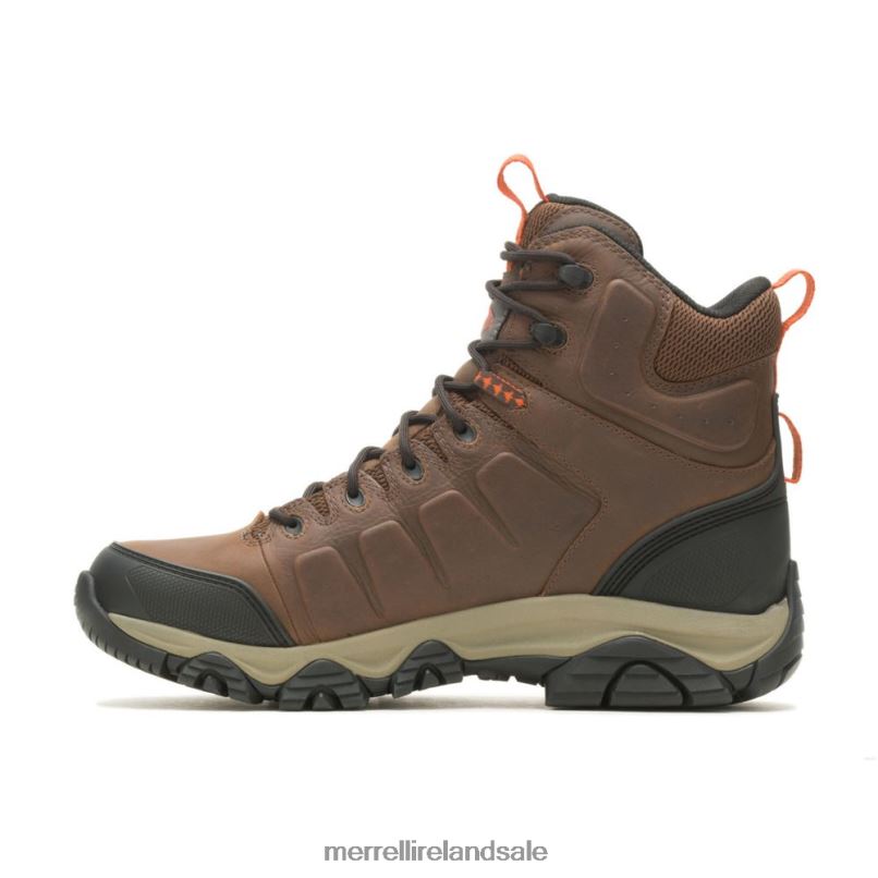 Phaserbound 2 Mid Waterproof SR (J005057) Merrell Men BX26T556 Earth/Orange Shoes