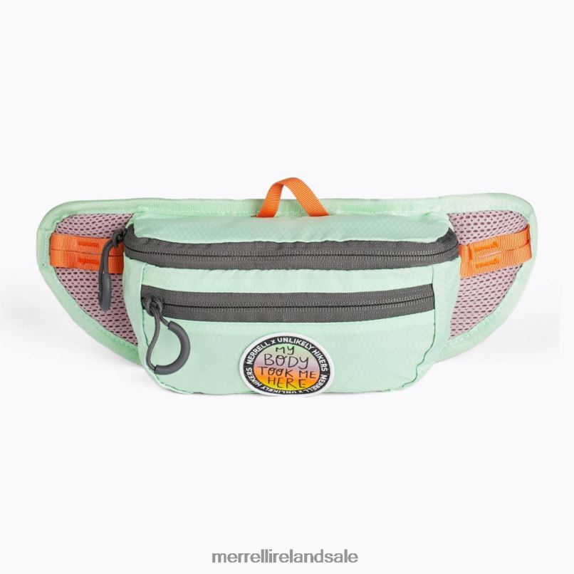 Crest 1.5L Lumbar Pack X Unlikely Hikers (JAS26687-330) Merrell Unisex BX26T373 Mist Green Accessories