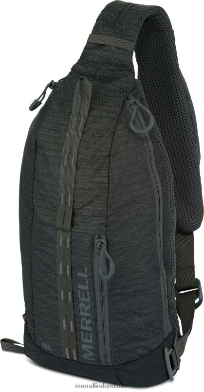 Crest 8L Sling (JBF25250-021) Merrell Unisex BX26T438 Black Accessories