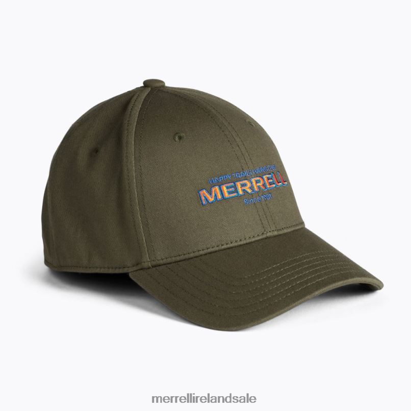 MDOT Twill Elastic Hat (JAF26659-326) Merrell Unisex BX26T402 Dusty Olive Accessories