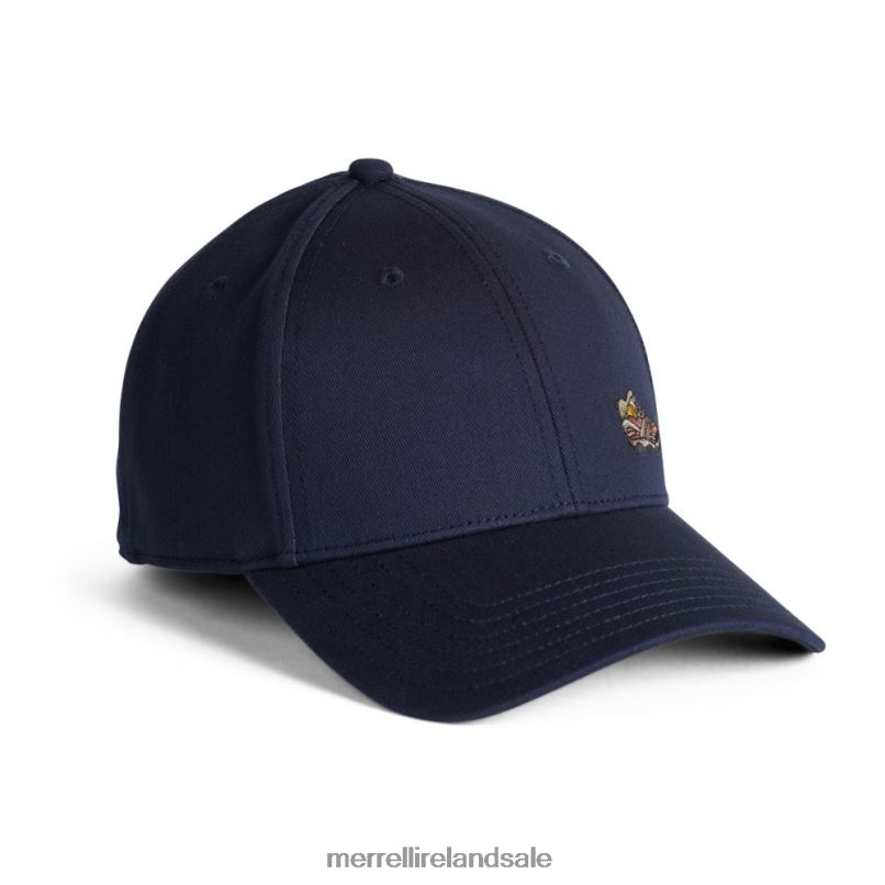 Moab Twill Elastic Hat (JAS26449-353) Merrell Unisex BX26T545 Navy Accessories