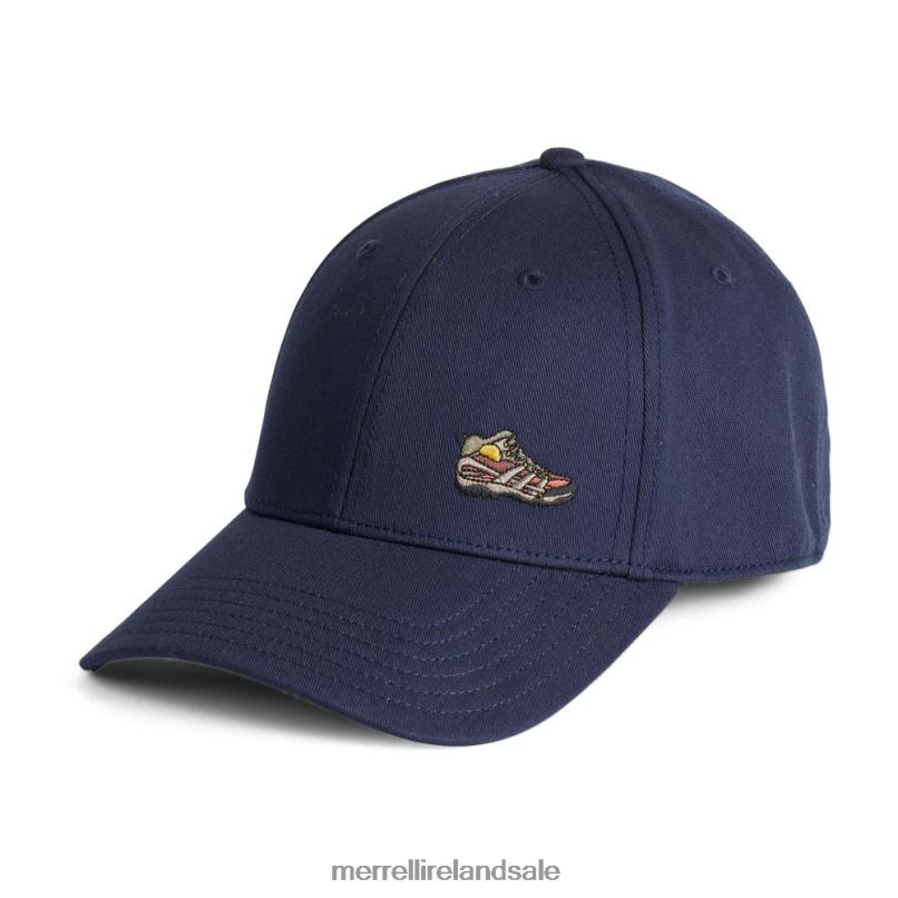 Moab Twill Elastic Hat (JAS26449-353) Merrell Unisex BX26T545 Navy Accessories