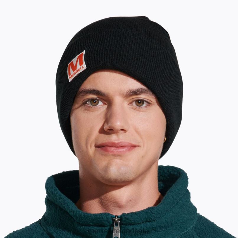 Patch Beanie (JAF26639-010) Merrell Unisex BX26T223 Black Accessories