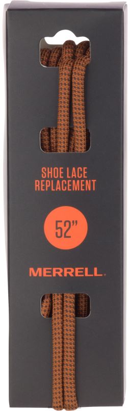 Round Shoe Laces (JAS25089-202) Merrell Unisex BX26T752 Brown Accessories