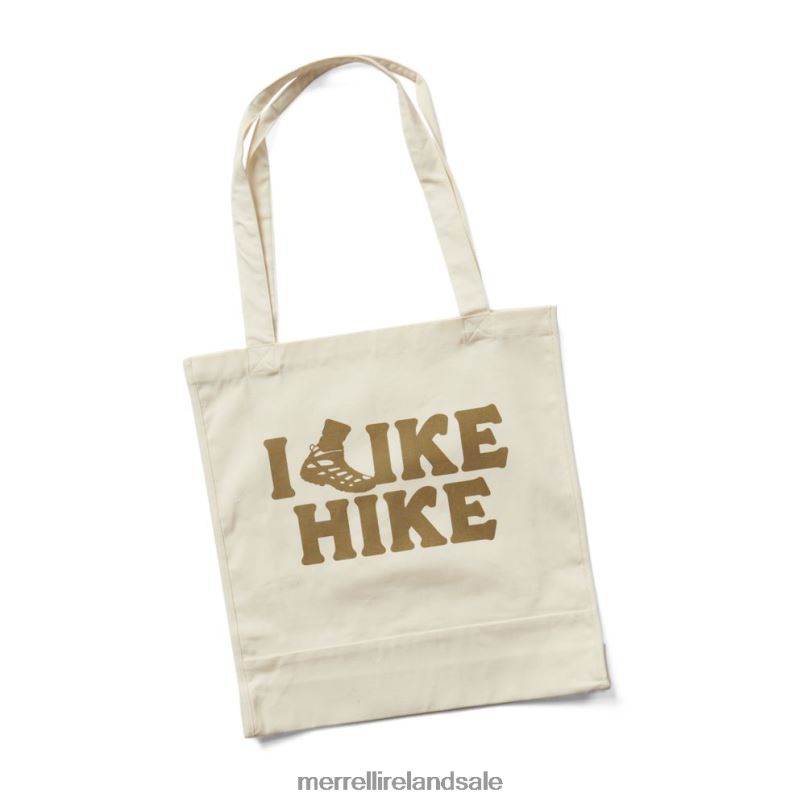 Trailhead Canvas Tote Bag (JBF25711-888) Merrell Unisex BX26T594 Natural- I Like Hike Accessories