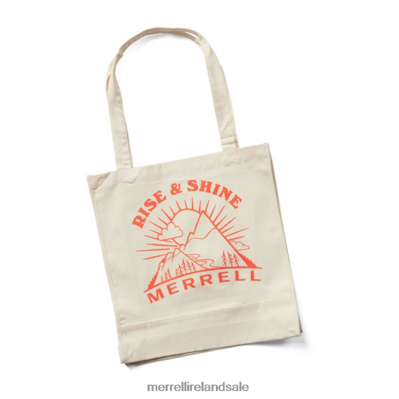 Trailhead Canvas Tote Bag (JBF25711-893) Merrell Unisex BX26T592 Natural- Outdoor Crew Accessories