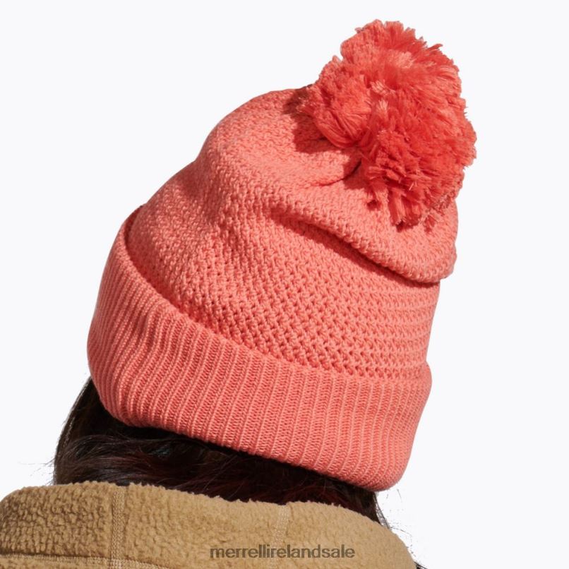 Waffle Bobble Beanie (JAF26648-627) Merrell Unisex BX26T374 Ash Rose Accessories