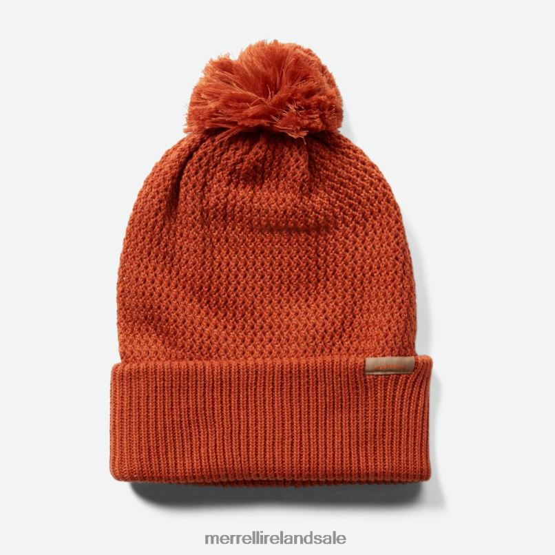 Waffle Bobble Beanie (JAF26648-787) Merrell Unisex BX26T376 Potters Clay Accessories