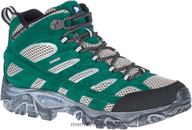 Moab 2 Mid Waterproof X Outdoor Voices (J5001201) Merrell Unisex BX26T805 Galapagos Shoes