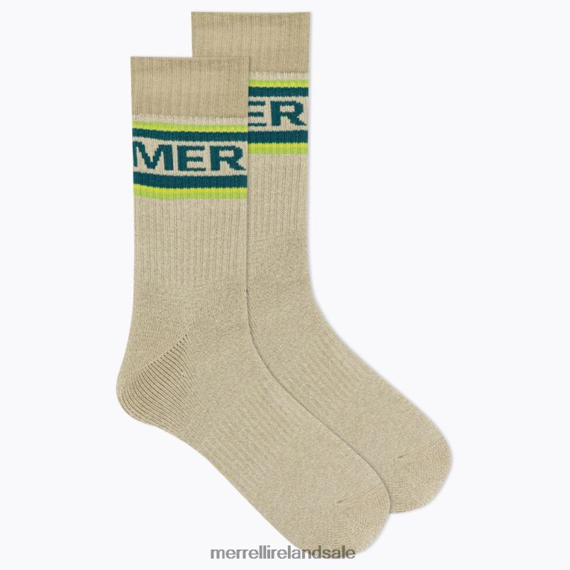 Brushed Crew Sock (JSF26904-300) Merrell Unisex BX26T232 Green Accessories