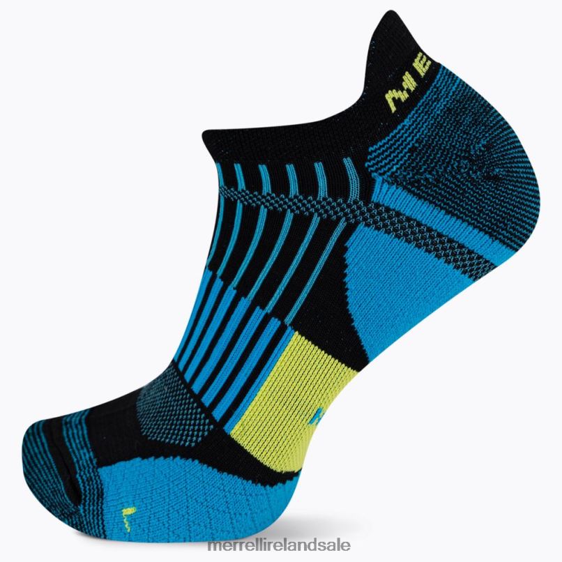 Cushion Trail Runner Tab Sock (JSS27023-401) Merrell Unisex BX26T418 Blue Multi Accessories