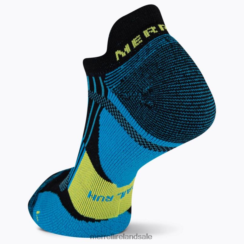 Cushion Trail Runner Tab Sock (JSS27023-401) Merrell Unisex BX26T418 Blue Multi Accessories