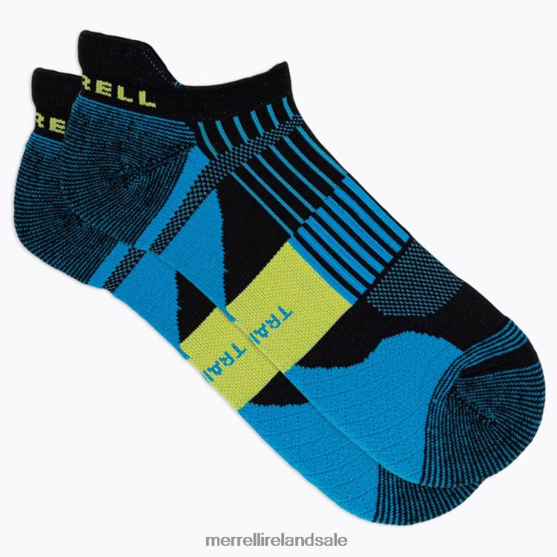 Cushion Trail Runner Tab Sock (JSS27023-401) Merrell Unisex BX26T418 Blue Multi Accessories