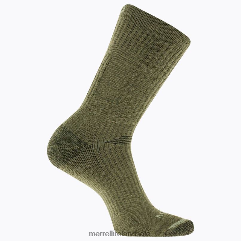 Elite Tactical Crew Sock (JSS26713-310) Merrell Unisex BX26T744 Olive Accessories