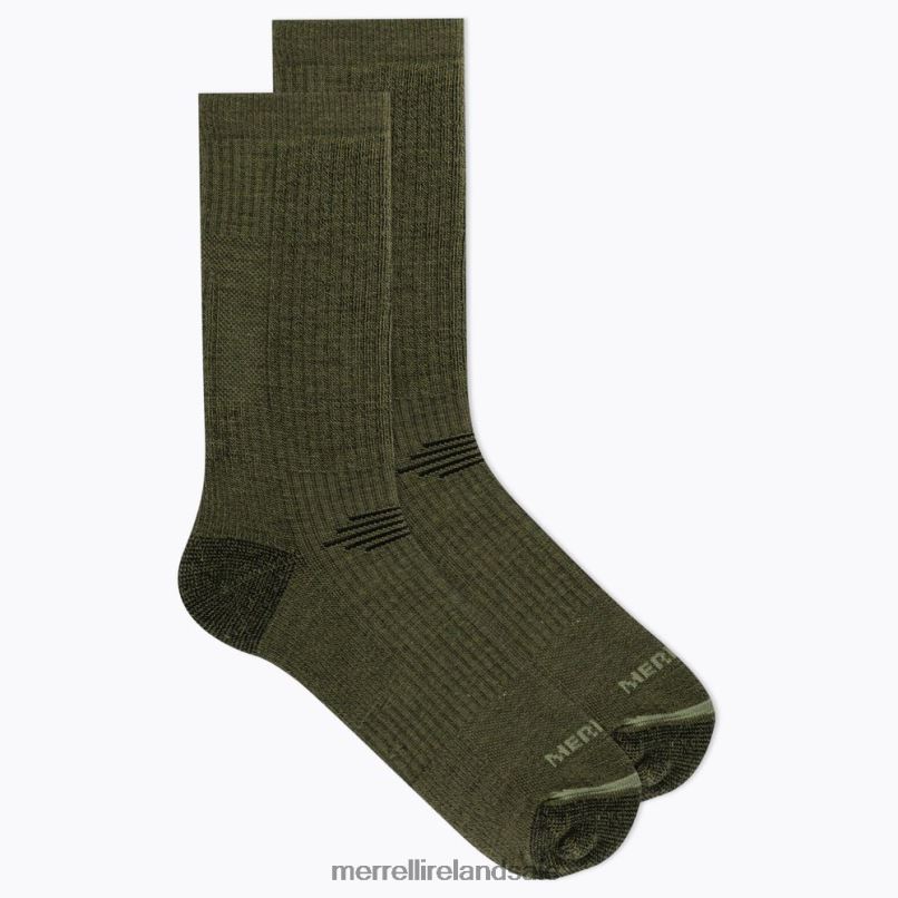 Elite Tactical Crew Sock (JSS26713-310) Merrell Unisex BX26T744 Olive Accessories
