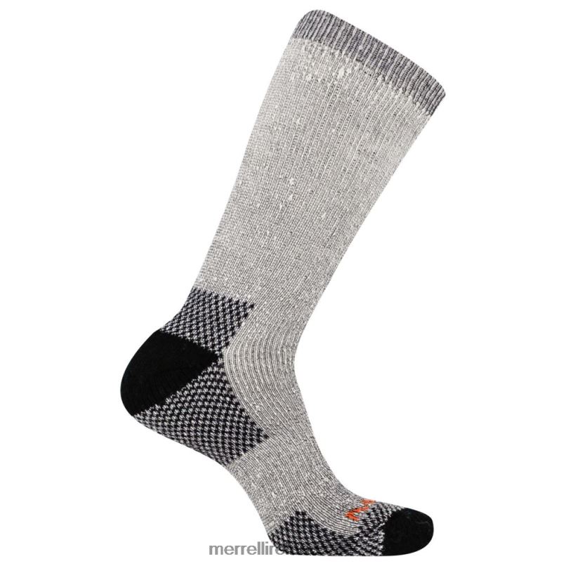 Hiker Heavyweight Crew Sock (JSF26882-010) Merrell Unisex BX26T331 Black Accessories