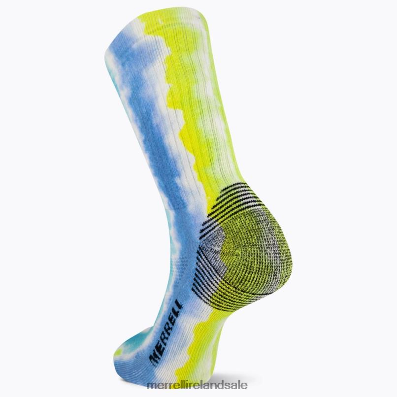 Moab 360 Print Painted Stripes Crew Sock (JSS27003-401) Merrell Unisex BX26T303 Blue Multi Accessories