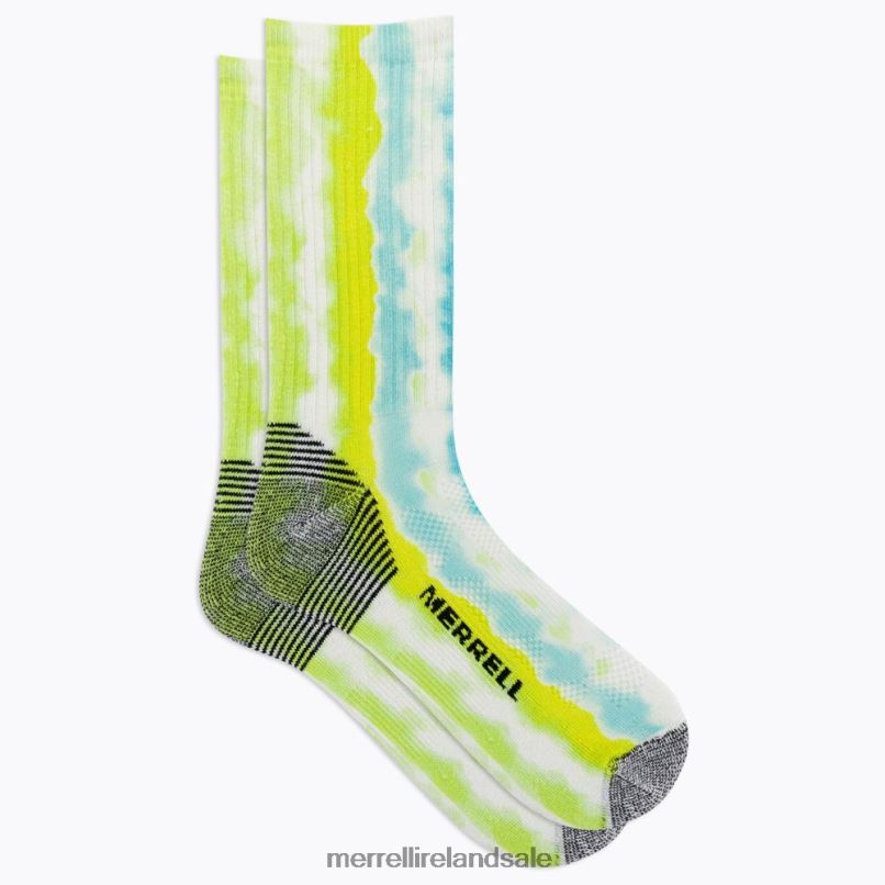 Moab 360 Print Painted Stripes Crew Sock (JSS27003-401) Merrell Unisex BX26T303 Blue Multi Accessories