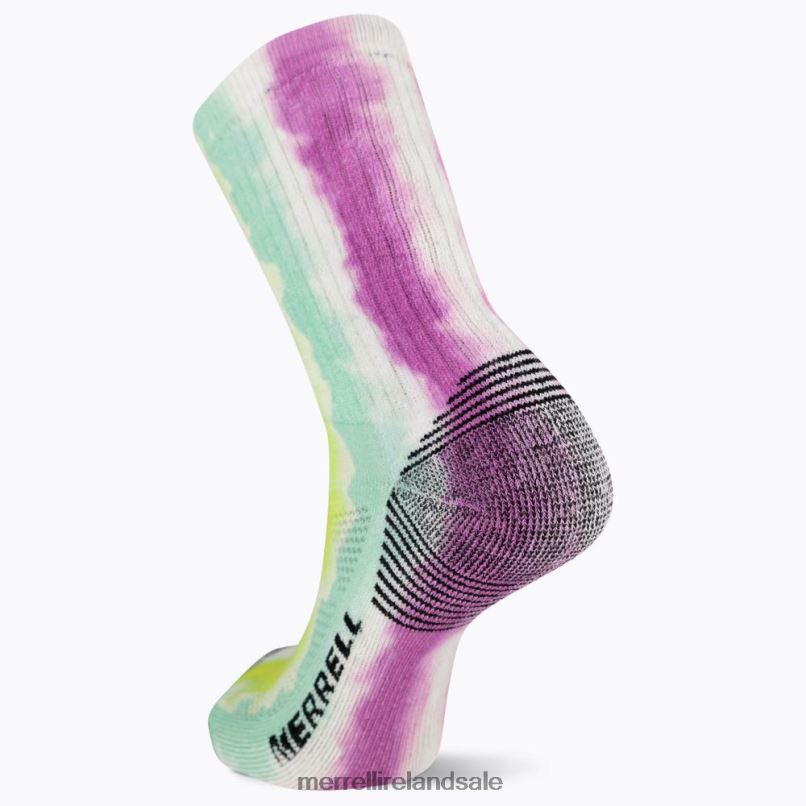 Moab 360 Print Painted Stripes Crew Sock (JSS27003-652) Merrell Unisex BX26T304 Pink Multi Accessories