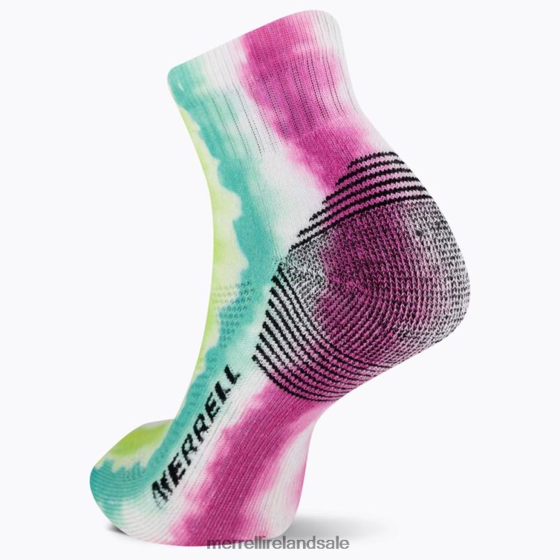 Moab 360 Print Painted Stripes Quarter Sock (JSS27004-652) Merrell Unisex BX26T276 Pink Multi Accessories