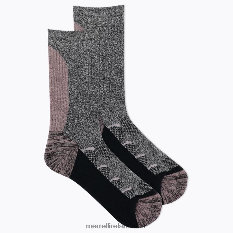 Moab Hiking Crew Sock (JSS26348-530) Merrell Unisex BX26T296 Lavender Accessories