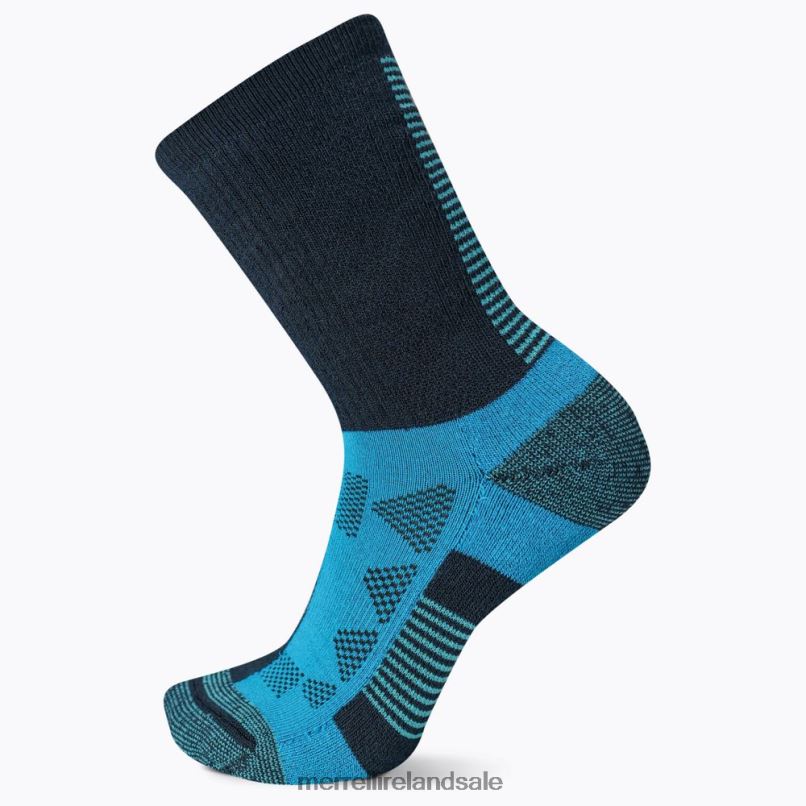 Moab Speed Crew sock (JSS27016-410) Merrell Unisex BX26T229 Navy Accessories