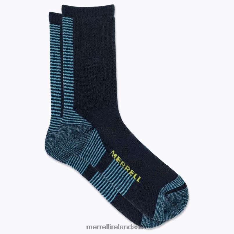 Moab Speed Crew sock (JSS27016-410) Merrell Unisex BX26T229 Navy Accessories