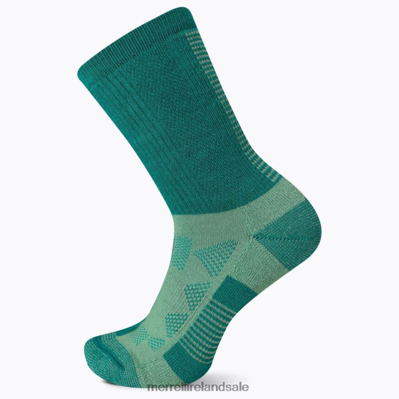 Moab Speed Crew sock (JSS27016-440) Merrell Unisex BX26T230 Turquoise Accessories