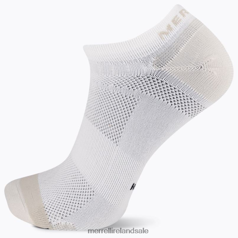 Trail Runner Lightweight No Show Sock (JSS27017-100) Merrell Unisex BX26T220 White Accessories