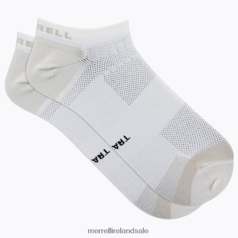Trail Runner Lightweight No Show Sock (JSS27017-100) Merrell Unisex BX26T220 White Accessories
