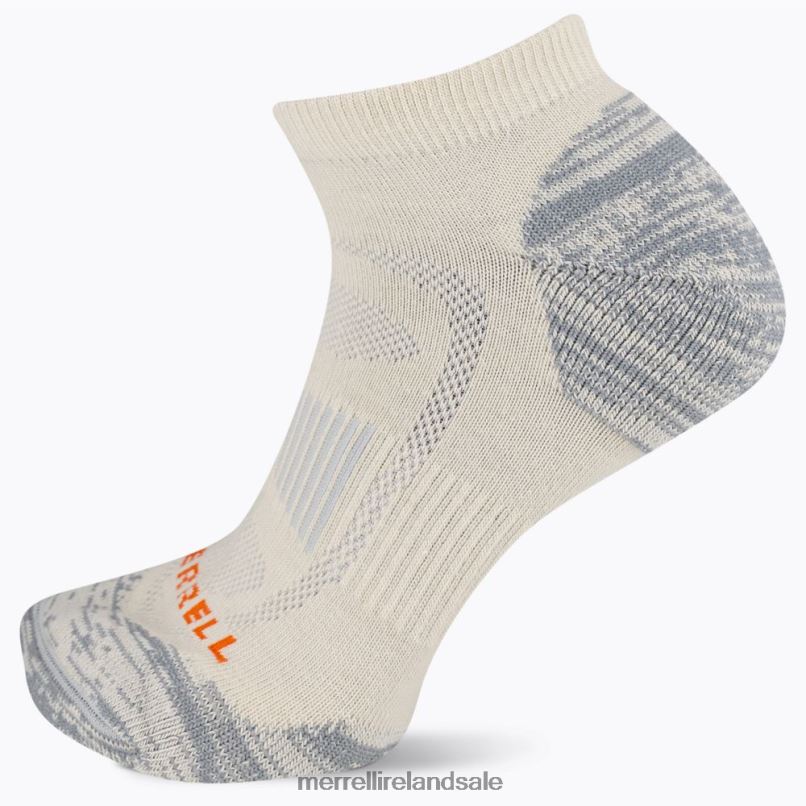 Zoned Low Cut Hiker Sock (JSF25745-100) Merrell Unisex BX26T527 White Accessories