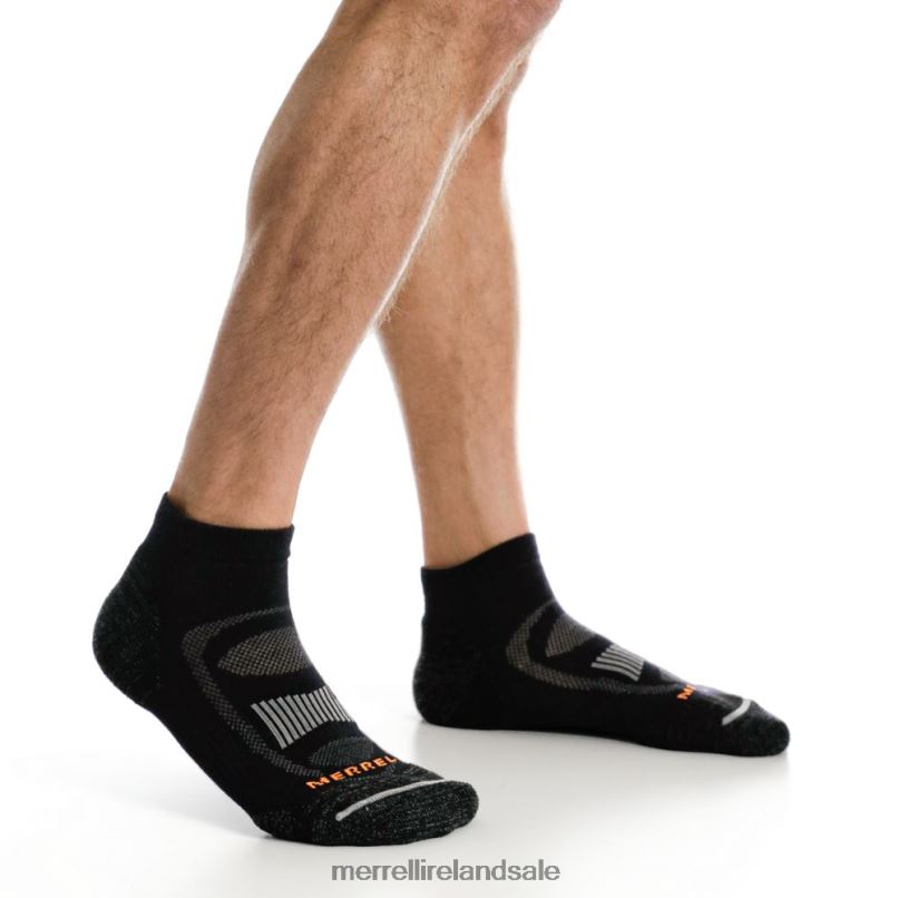 Zoned Low Cut Hiker Sock (JSF25749-012) Merrell Unisex BX26T523 Onyx Accessories