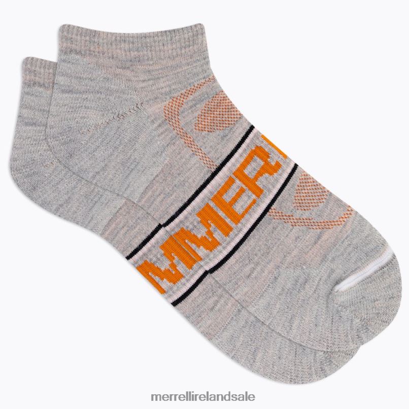 Zoned Low Cut Hiker Sock (JSS27009-020) Merrell Unisex BX26T522 Grey Heather Accessories