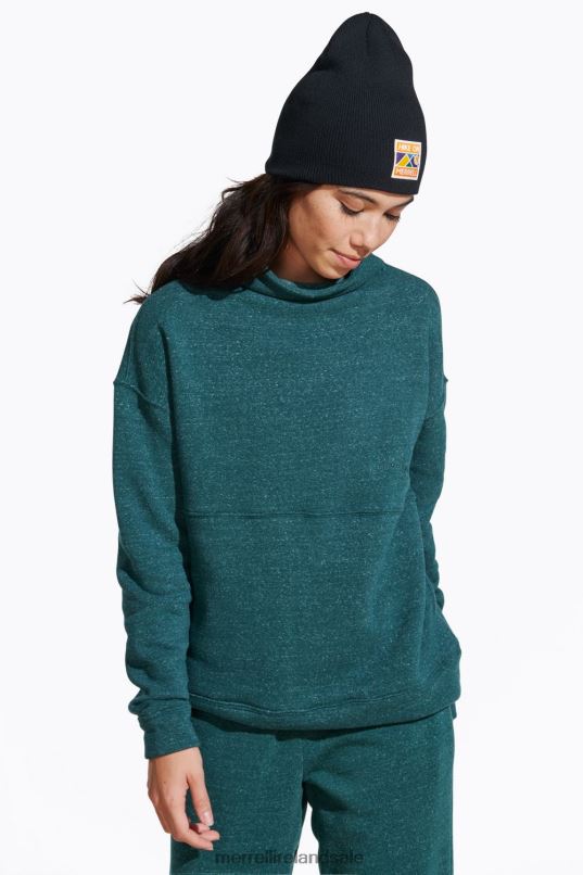 Dianthus Sweatshirt (JWF26638-329) Merrell Women BX26T1321 Sea Moss Heather Clothes
