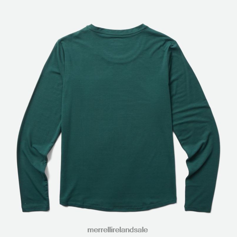 Everyday Long Sleeve Tee with Tencel (JWF26604-325) Merrell Women BX26T1233 Sea Moss Clothes