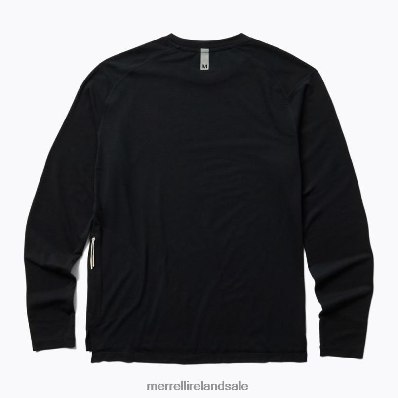 Perfect Long Sleeve Tee with Tencel (JWS26865-010) Merrell Women BX26T1010 Black Clothes