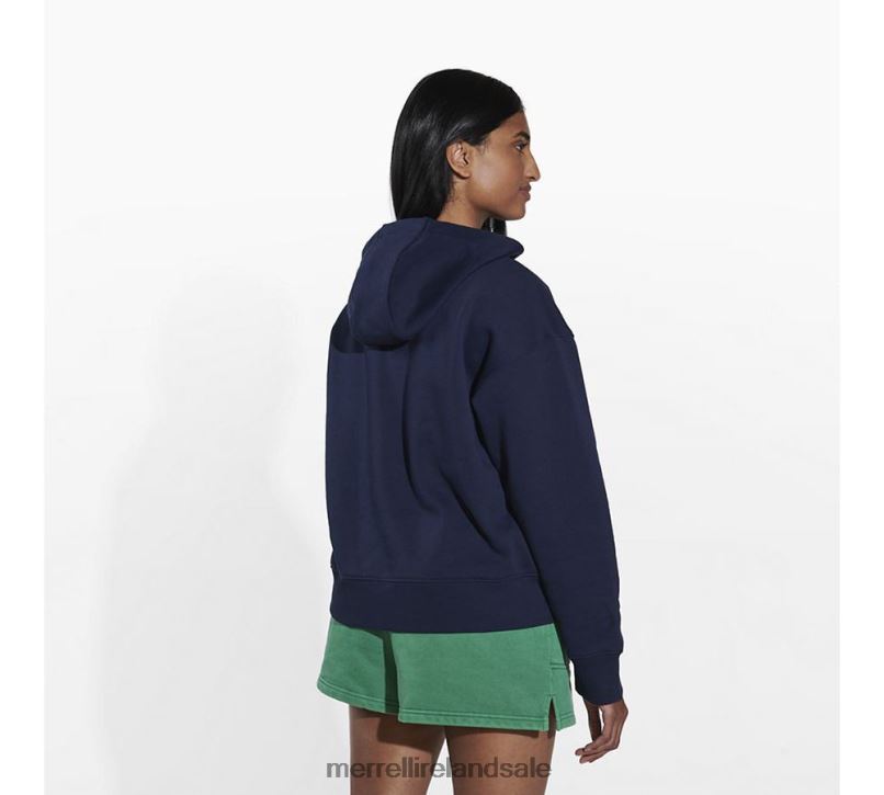 Scrap Pullover Hoody (JWS26642-353) Merrell Women BX26T1240 Navy Clothes