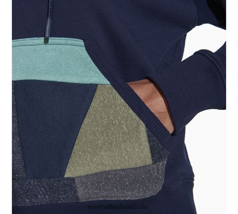 Scrap Pullover Hoody (JWS26642-353) Merrell Women BX26T1240 Navy Clothes