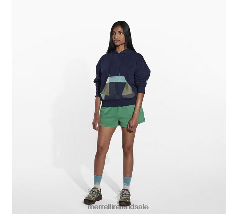 Scrap Pullover Hoody (JWS26642-353) Merrell Women BX26T1240 Navy Clothes