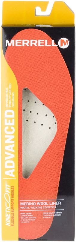 Kinetic Fit Advanced Footbed (JAFPREWM) Merrell Women BX26T1249 Wool Clothes