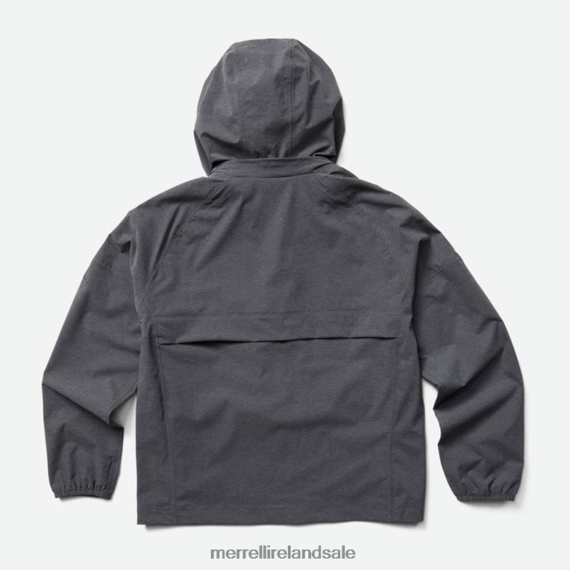 Alpine Packable Rain Shell (JWS26352-003) Merrell Women BX26T1183 Black Heather Clothes