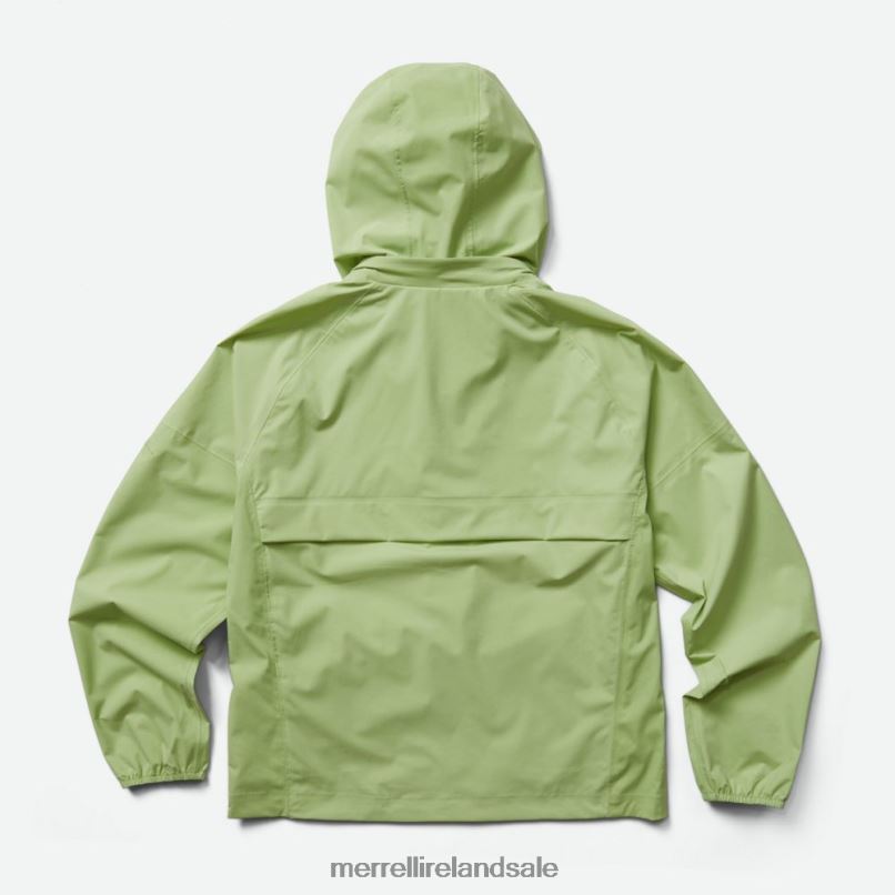 Alpine Packable Rain Shell (JWS26352-322) Merrell Women BX26T1188 Foam Green Heather Clothes