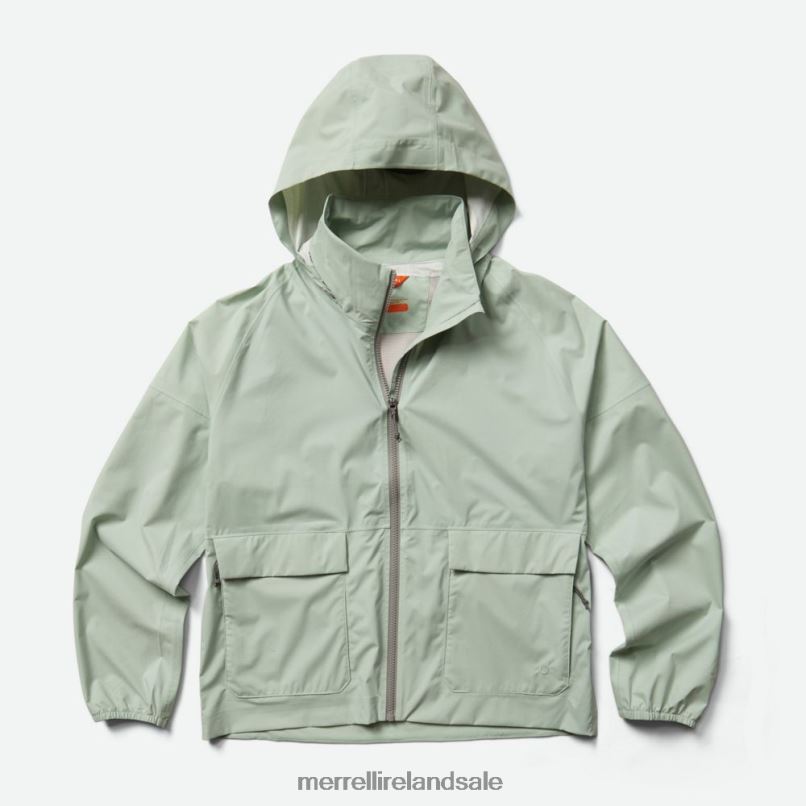 Alpine Packable Rain Shell (JWS26352-415) Merrell Women BX26T1185 Harbor Heather Clothes