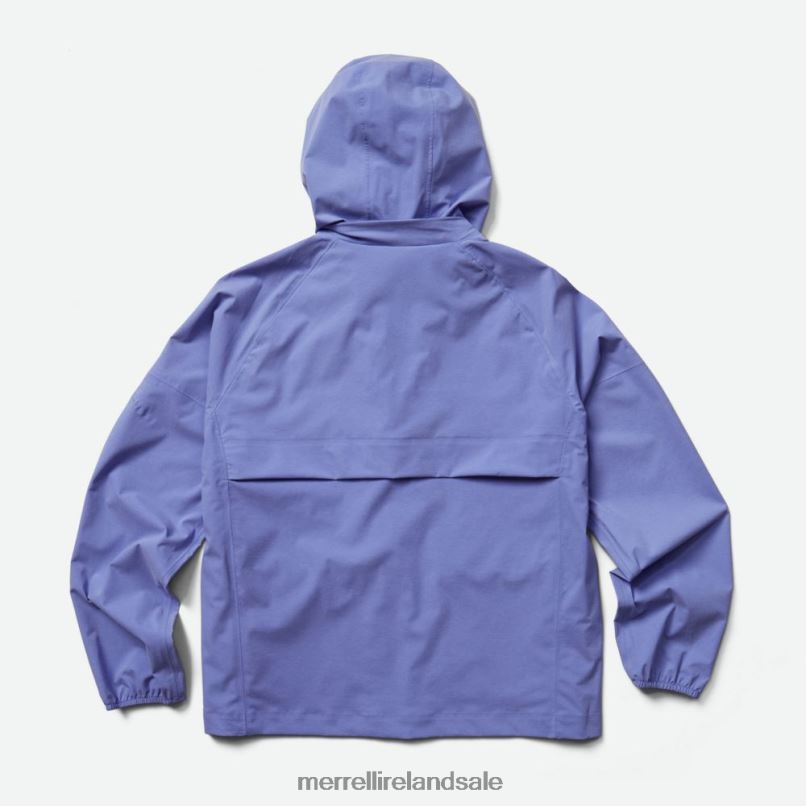 Alpine Packable Rain Shell (JWS26352-424) Merrell Women BX26T1187 Baja Blue Heather Clothes