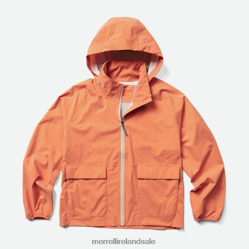 Alpine Packable Rain Shell (JWS26352-781) Merrell Women BX26T1186 Sunbaked Heather Clothes