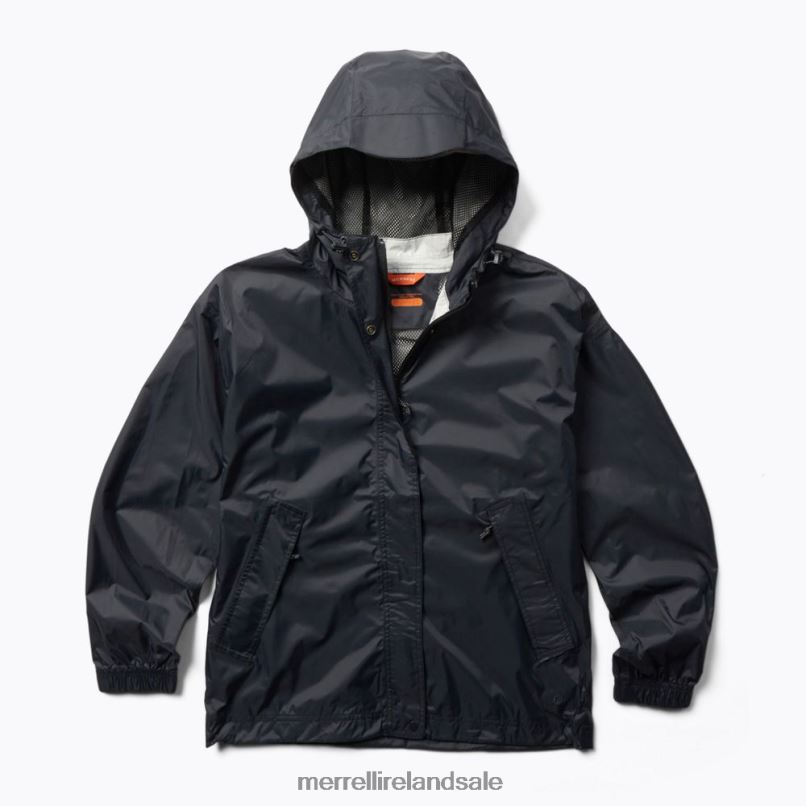 Fallon Rain Jacket (JWS26353-010) Merrell Women BX26T1250 Black Clothes